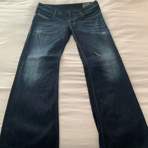 Diesel Zatiny Mens Regular Boot Cut Jeans